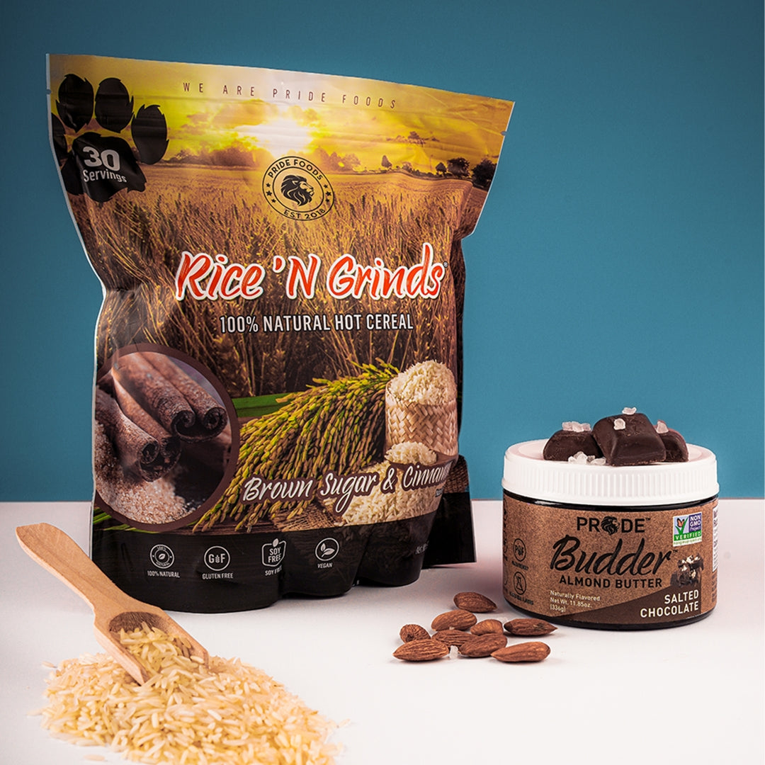 Rice 'N Grinds - Natural Hot Rice Cereal