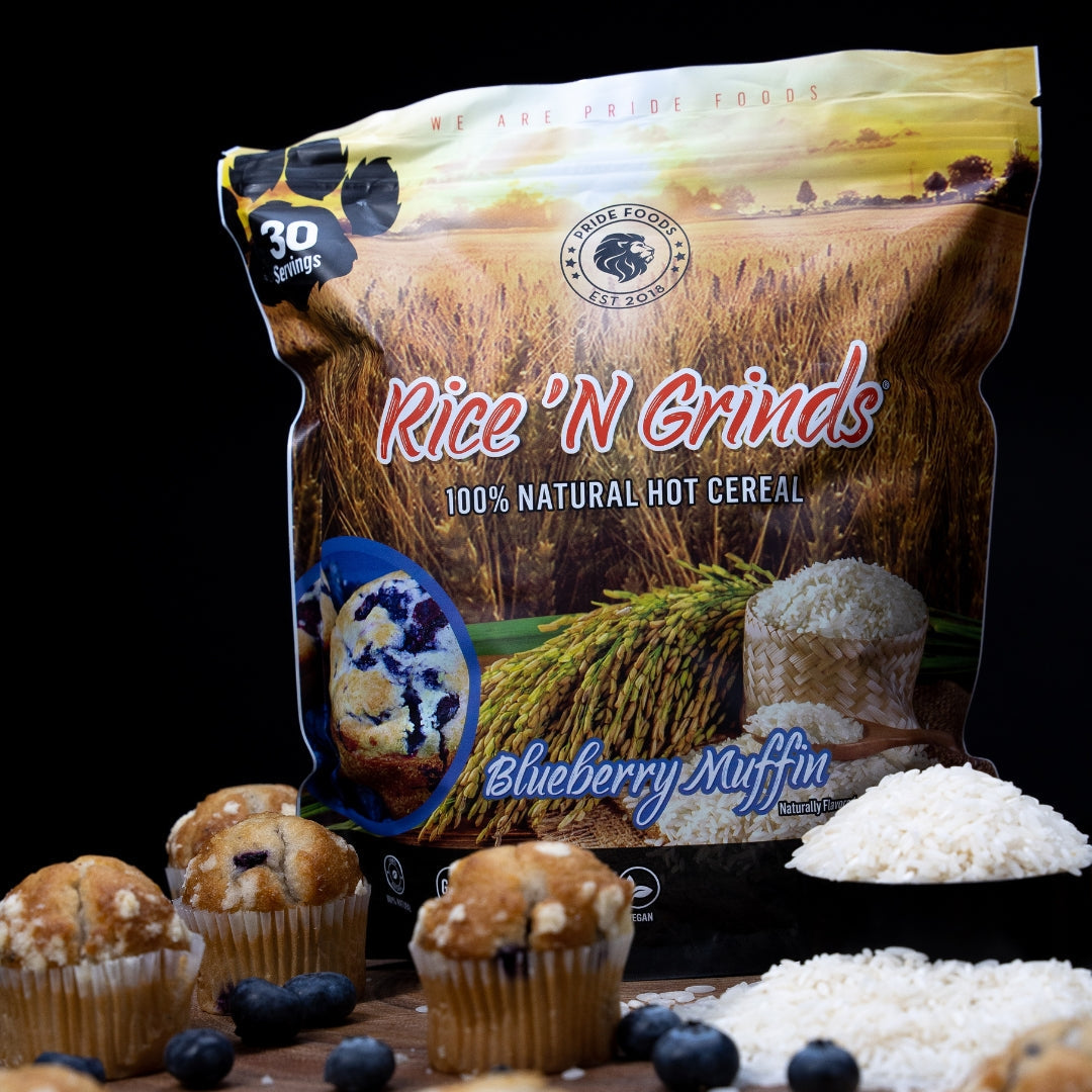 Rice 'N Grinds - Natural Hot Rice Cereal