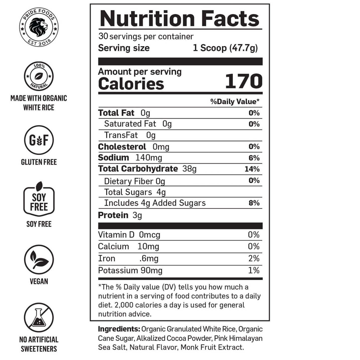 Rice 'N Grinds - Natural Hot Rice Cereal