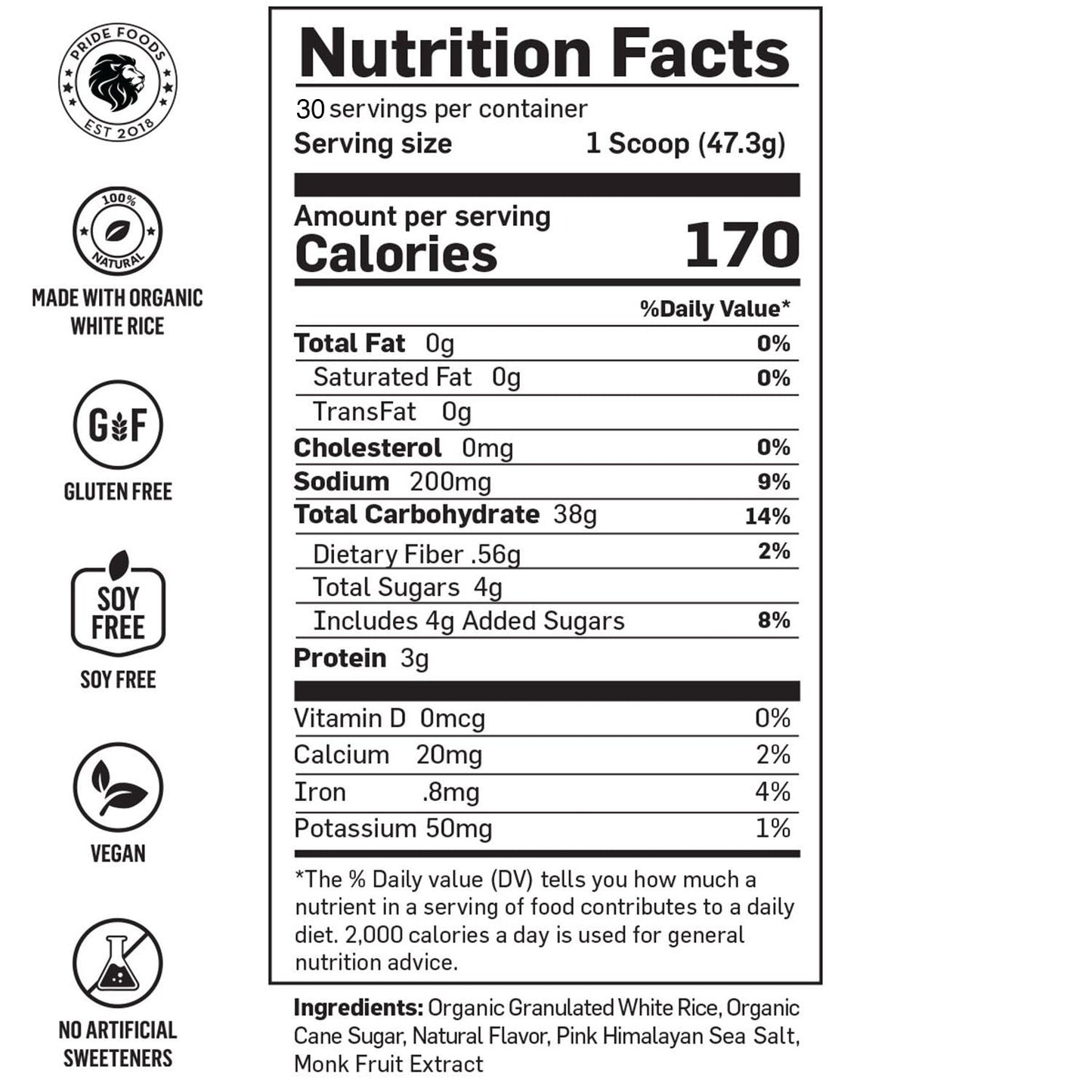 Rice 'N Grinds - Natural Hot Rice Cereal